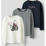 Name It - NkfNiana - Blousen - Dark Sapphire - 3-pack