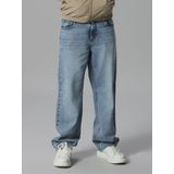 Jeans - Loose Fit - Denim - Mid-Waist - Regular Fit