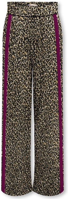 Only - Kogpoptrash Life Icon Wide Pant - Zwart - Meisjesbroek