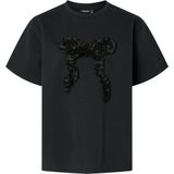 Pieces - Pcmaudelle Ss Tee Jrs Bc 17160834 - T-shirt - Zwart