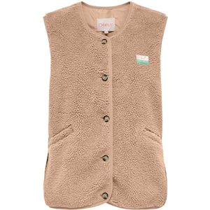 Kogbaby - Gilet - Waterbestendig - Mouwloos - O-hals - Knoopsluiting