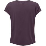 Only Play - Aubree Loose - Dames Training T-shirt - Paars - Sportshirts
