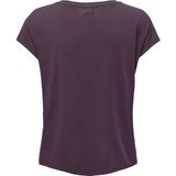 Only Play - Aubree Loose - Dames Training T-shirt - Paars - Sportshirts