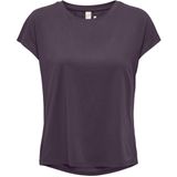 Only Play - Aubree Loose - Dames Training T-shirt - Paars - Sportshirts