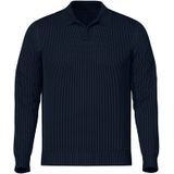 SELECTED HOMME - SLHDRY - Pullover - Donkerblauw - Geribde Boorden