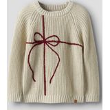 Gebreide Trui - Kerst - Regular Fit - Lange Mouwen - Ronde Hals