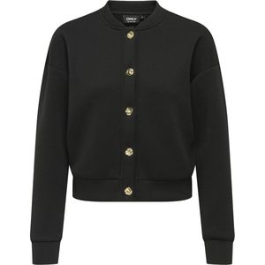 Only - Cardigan - Zwart - Knoopbare - Vrouwen