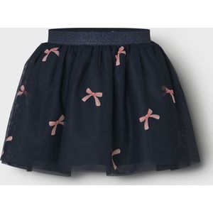 NAME IT - Rok - A-lijn - Midi - Polyester - Met Elastische Tailleband