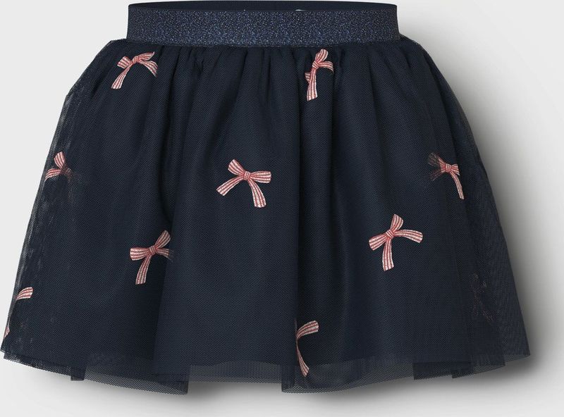 NAME IT - Rok - A-lijn - Midi - Polyester - Met Elastische Tailleband