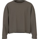 Gebreide Trui - Regular Fit - Ronde Hals - Lange Mouwen - Platgebreid