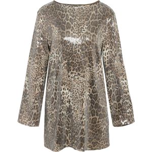 Noisy may - Nmjessy Mini Sequin Dress - Jurk - Zilver - Dames