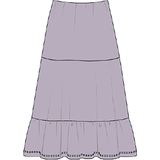 Name It Rok - NkfFelicia - Misty Lilac - Name It - 12 jaar (152) - Rok