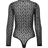 Onlsyrene - Body - Kanten Detail - Lange Mouwen - O-hals