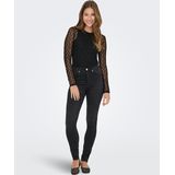 Onlsyrene - Body - Kanten Detail - Lange Mouwen - O-hals