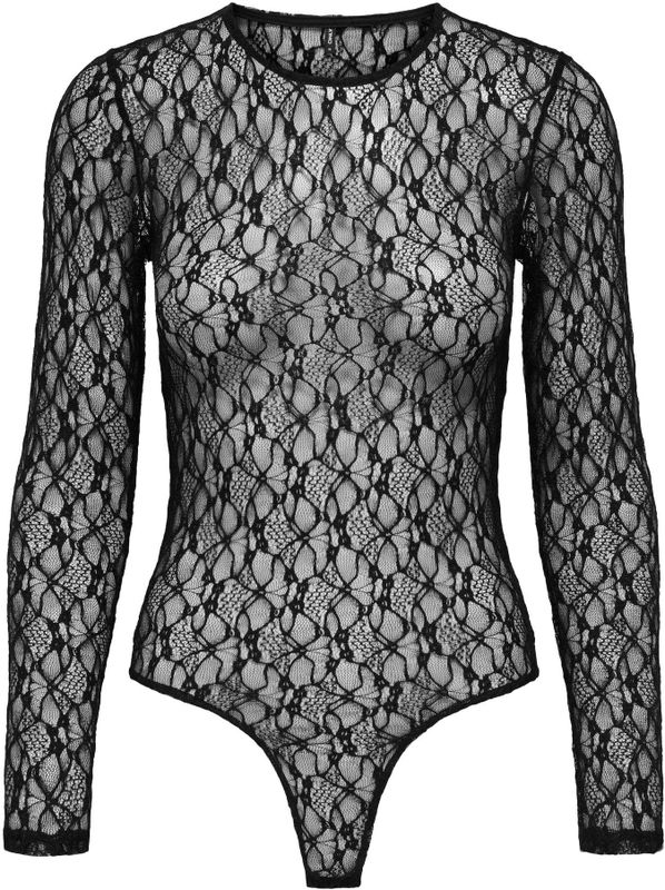 Onlsyrene - Body - Kanten Detail - Lange Mouwen - O-hals