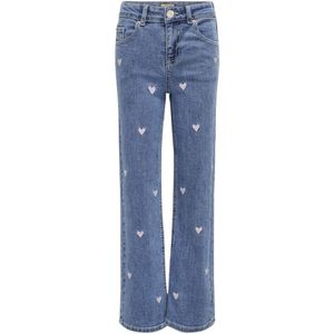 Kids Only - Kogjuicy Wide Leg - Jeans - Blauw - Loose Fit