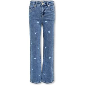 Kids Only - Kogjuicy Wide Leg - Jeans - Blauw - Loose Fit