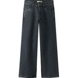 Jeans - Wide-Fit - Denim - Met Strass-Steentjes
