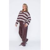 VERO MODA CURVE - Top - Donkerrood