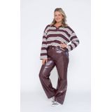 VERO MODA CURVE - Top - Donkerrood