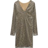VERO MODA - VMHANYA - Midi Jurk - Bruin