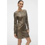 VERO MODA - VMHANYA - Midi Jurk - Bruin