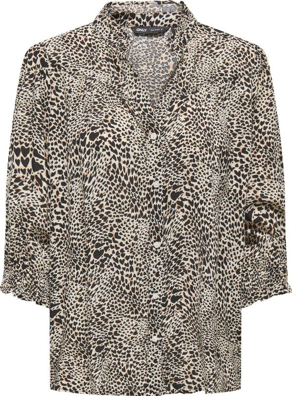 Only - Blouse Onlraya - Pumice Stone - Dames