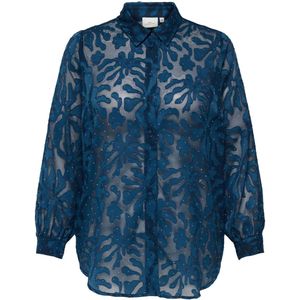 ONLY CARMAKOMA - Blouse - Blauw