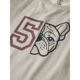 Top - Lange Mouwen - Jersey - Rubberen Print - Standard Fit