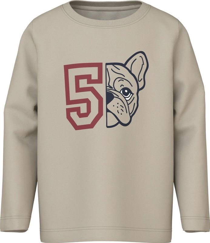 Top - Lange Mouwen - Jersey - Rubberen Print - Standard Fit