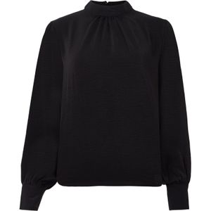 JDY - JDYAYA - Blouse - Zwart - Lange Mouw - Normale Pasvorm