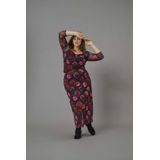 ONLY CARMAKOMA - Midi-rok - Mesh - Plus-size - Print
