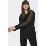 Carforest - Blouse - Regular Fit - Lange Mouwen - Boothals