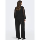 Carforest - Blouse - Regular Fit - Lange Mouwen - Boothals