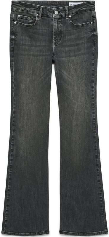VERO MODA Vmflash Mr Flared Pocket JNS Ra225 Noos, Donkergrijs denim, XS / 30L