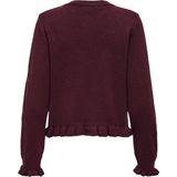 JDY - JDYLETTY ON FRILL - Vest - Dames - Knoop en Lussluiting - Lange Mouwen