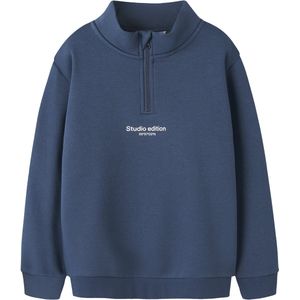 NAME IT - NKMBRODY LS NREG SWEAT ZIP - Jongens - Sweatshirt - Bruin