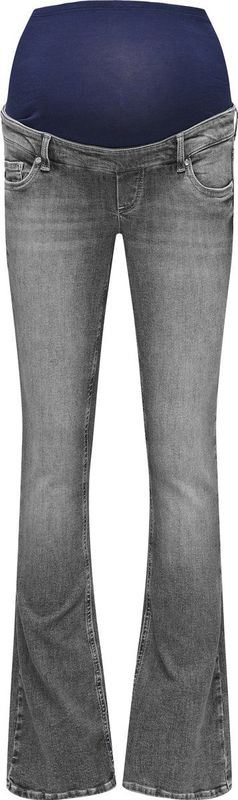 ONLY - Zwangerschapsjeans - Mid Grey - Flared Model