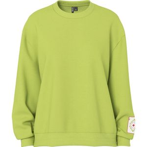 Pieces - Pcmuggi Ls Sweat - Trui - Dark Citron