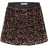 Paillet Rok - Knielengte - Geweven Stof - Elastische Taille - Pailletten