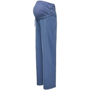 ONLY MATERNITY - OLMSCARLETT - Damesbroek - Zacht Sweatmateriaal - Wijde Pijp - Normale Taille