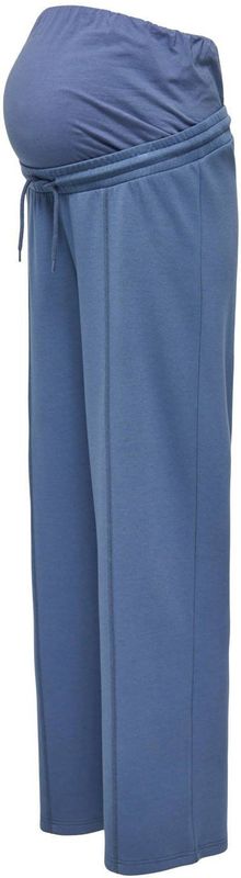 ONLY MATERNITY - OLMSCARLETT - Damesbroek - Zacht Sweatmateriaal - Wijde Pijp - Normale Taille