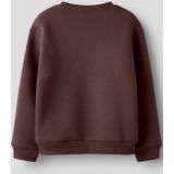 Sweatshirt - Regular Fit - Geborstelde Sweatstof - Lange Mouwen