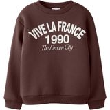 Sweatshirt - Regular Fit - Geborstelde Sweatstof - Lange Mouwen