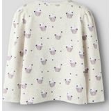 NAME IT MINI - Longsleeve - Ecru - Slim Fit - Stretchkatoen