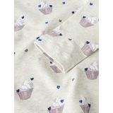 NAME IT MINI - Longsleeve - Ecru - Slim Fit - Stretchkatoen