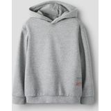 NAME IT - NKMKIKOLAI LS NREG HOOD SWE - Jongens - Sweater - Bruin - Regular Fit