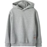 NAME IT - NKMKIKOLAI LS NREG HOOD SWE - Jongens - Sweater - Bruin - Regular Fit