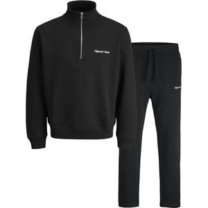 JACK & JONES Jornorrebro Emb Sweat High Neck Setpk Mp, zwart, S