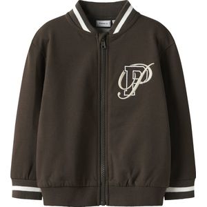 NAME IT - NMMROHAN LS NREG SWEAT CARD BRU - Vest - Jongens